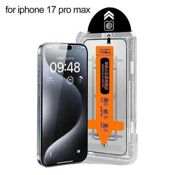 Pölytön Helppo Asennus Näytönsuoja iPhone 17 16 Pro Max/17 Pro/17 C