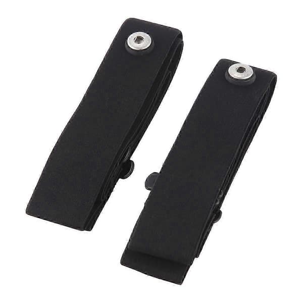 2 stk elastiske bryststropper for pulssensor Geonaute Heart Rate Sensor Chest Belt Edition 2