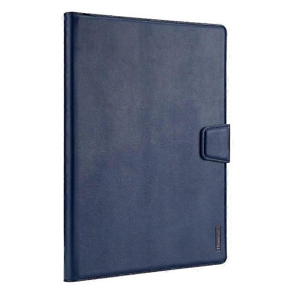 HANMAN Mill Series Kompatibel med iPad Pro 11-tommer (2018) / (2020) / (2021) / iPad Air (2020) / (2022) Stødsikkert PU Læder Tablet Cover Blue