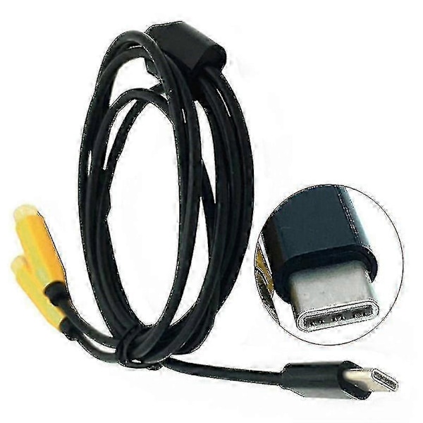 Rca Hona Till Typ-c Usb C Signal Video Av Ljudkabel Kontakt Sladd 0.8m Zekai