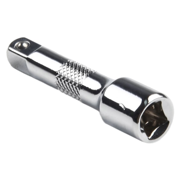 3 stk. 1/4 tommers forkrommet stålforlengerstang skralle pipe nøkkeladapter 50/75/100MM forlengerhylse nøkkel drilladapter YYR