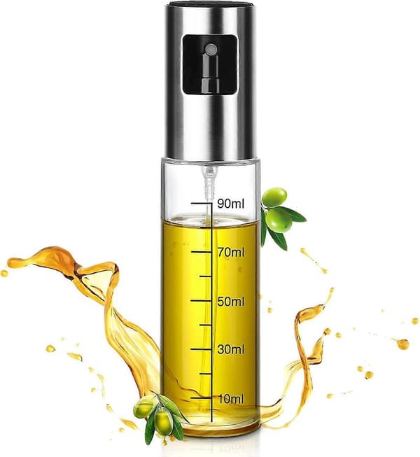 100 ml öljysuihkepullo, BBQ-öljypullo maustepullo asteikolla maustepullo öljypullo soijakastikepullo sumutuspullo
