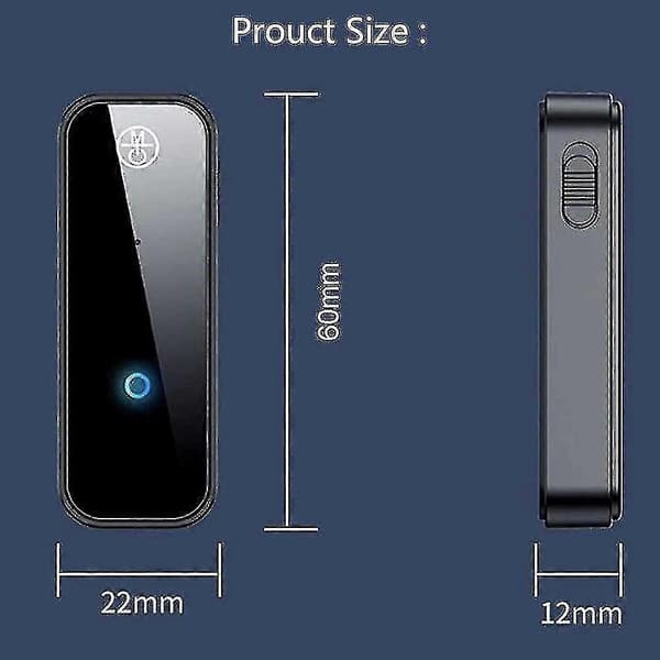 Bluetooth Adapter, 2-i-1 Trådløs Sender Mottaker For Strømming