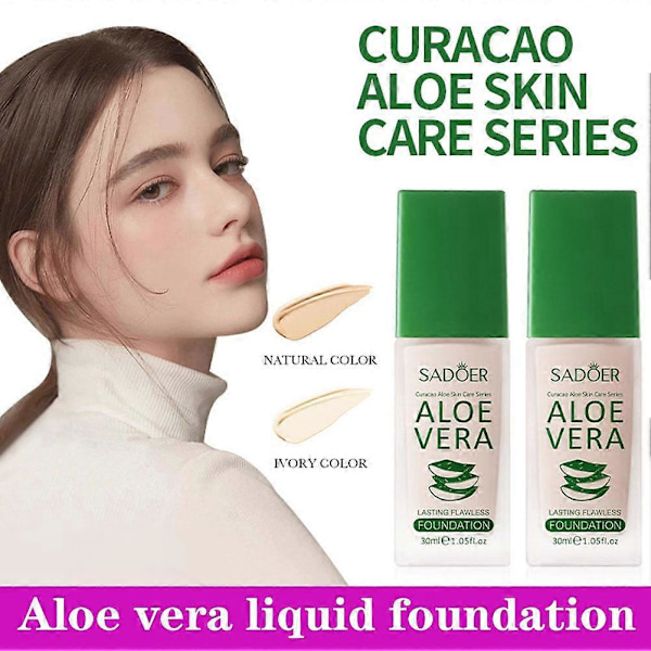 Naturlig Aloe Vera Långvarig Foundation för Kvinnor