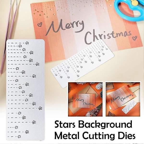 DIY Bakgrunn Metall Skjære Dies Scrapbooking Form Stensiler Preging