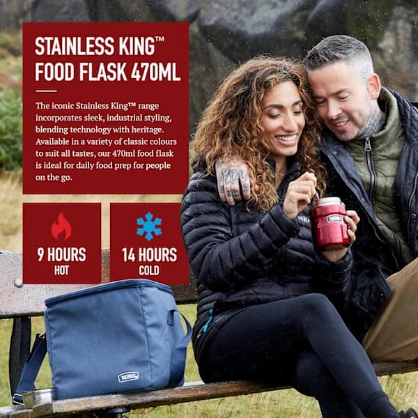 Stainless King Matboks, 500 ml Kapasitet - Elegant Multifunksjonell Flaske for Daglig Matlaging - Holdbart Rustfritt Stål