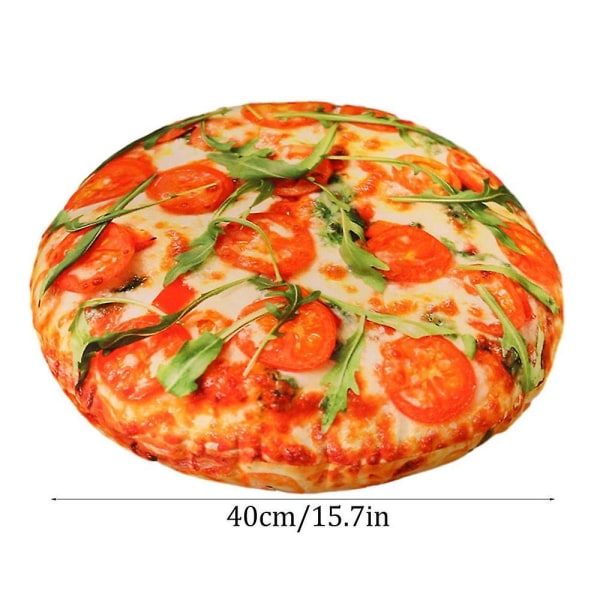 3D Simulaatio Pizza Ruoka Pehmeä Nap Koti Sängyn Tyyny 40 cm Lasten Makuuhuoneen Sisustus Simulaatio Ruoka Tyyny Lasten Lelu Lahja Tomato Pizza