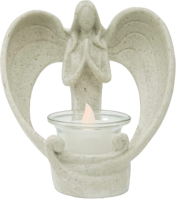 Engel Figurer Fyrfadslys Holder