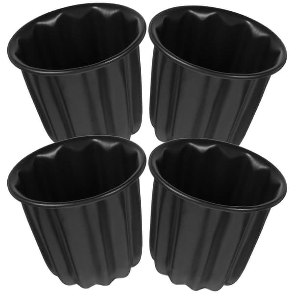 Mini Muffinsforme til bagning af caneléforme, non-stick belægning, 4 stk.