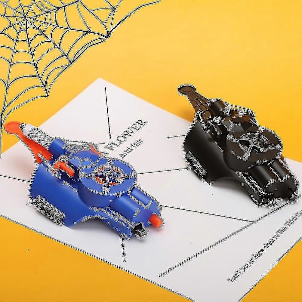 Web-skyttere, edderkoppsilk-skyter for barn - USB-lading, tau-skyter superhelt-skyterhansker håndledsleketøy cosplay-skyterarmbånd tilbehør