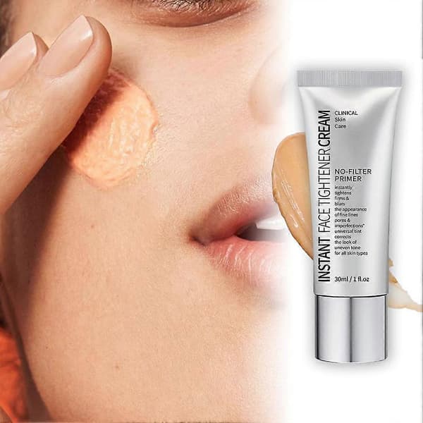 Cujmh Instant Face Tightener Primer, 30ml Pore Minimizer & Sminkbase