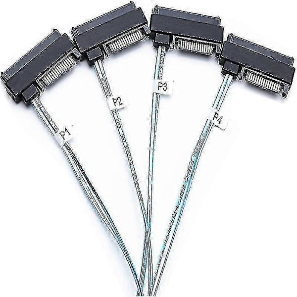Mini SAS SFF-8643 - 4*29pin SFF-8482 Kiintolevy Palvelinkaapeli 3.33TF/1M SZRH