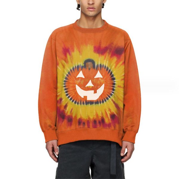 Pumpkin Face - Halloween Outfit Unisex Crewneck collegepaita COLOR 1 M