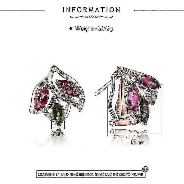 Hængende Cubic Zircon Smykke Dråbe Øreringe
