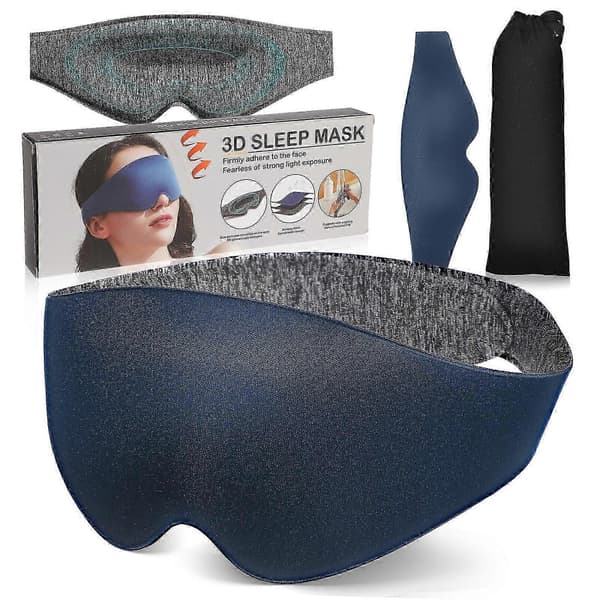 Sovmask Sovögonmask Sömnmask Nattögonmasker Ögonbindlar för sömn