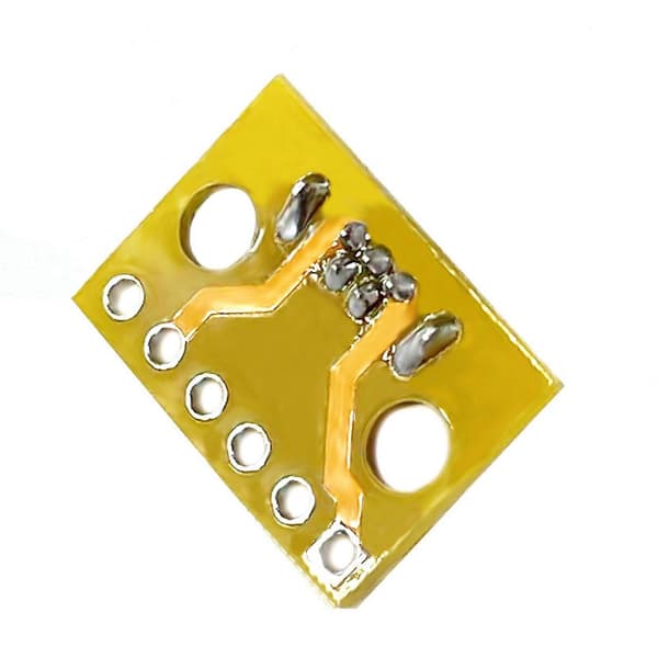 Aluminium Testkort Vertikal Micro USB Hunnkontakt Breakout Modul