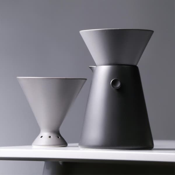 Kaffemaskine til husholdningsbrug, kaffekande egnet til brygning af kaffe og te