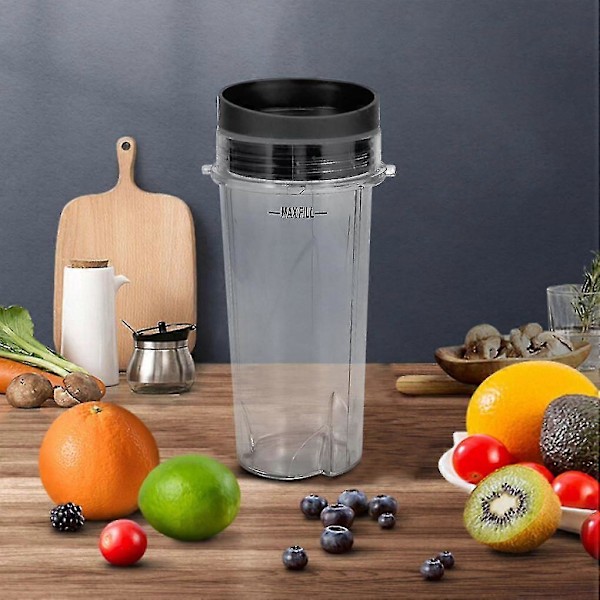 Ersättningsmugg för Ninja 16 Oz Single Serve - För Nutri Ninja Bl770 Bl780 Bl660 Blender (2-pack)