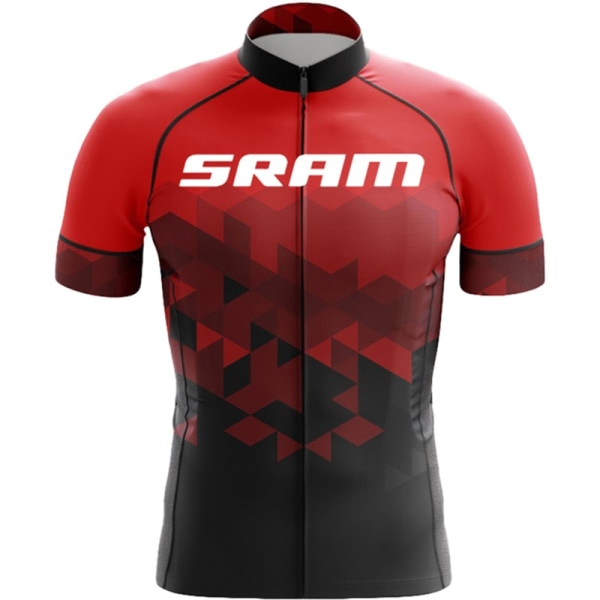 SRAM Cykelkläder Herr Sommar Herr Set 2023 Mtb Outfit Set Sportswear Shorts Uniform Jersey Byxor Man Kläder Skjorta Haklapp Purple XS