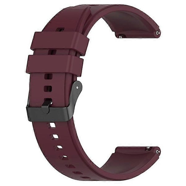 Kompatibel med Samsung Watch Heart-S / Heart-L / Galaxy Watch6 40mm 44mm / Watch6 Classic 43mm 47mm / Watch 5 40mm 44mm / 5 Pro 45 WineRed