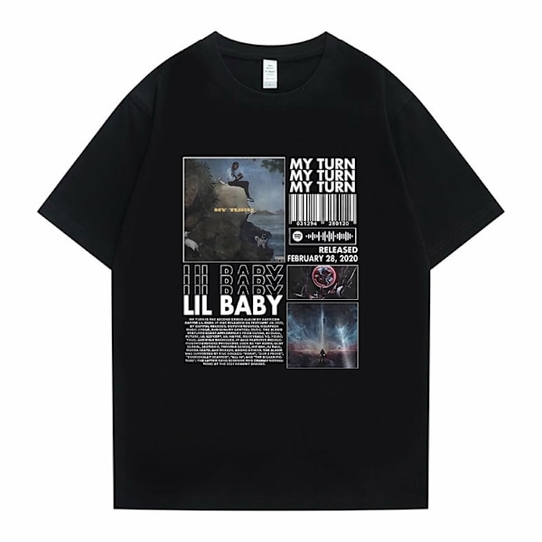 Hip Hop Oversized Tee Vanlig Retro Rapper Streetwear Sommar Herr Dam Kortärmad Tee Fuchsia S
