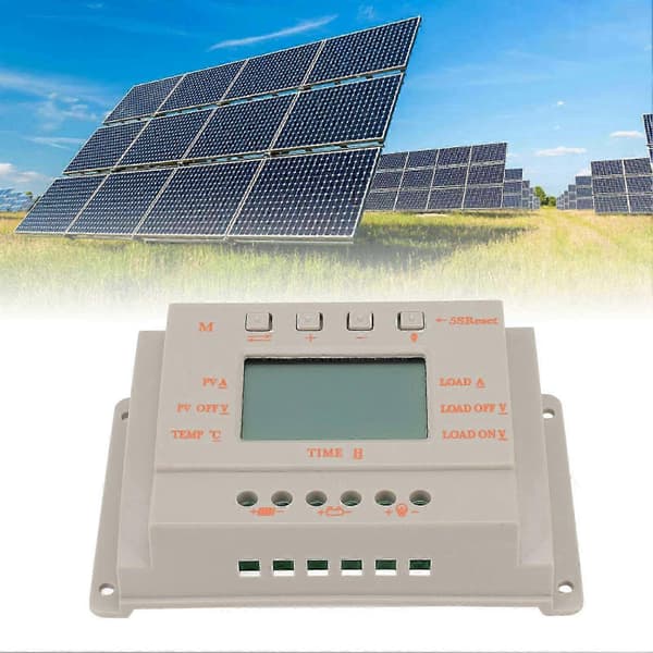12V 24V 20A MPPT Solcelleladecontroller Solcellefotovoltaisk Strømgenereringssystem Solpanel Lader Regulator