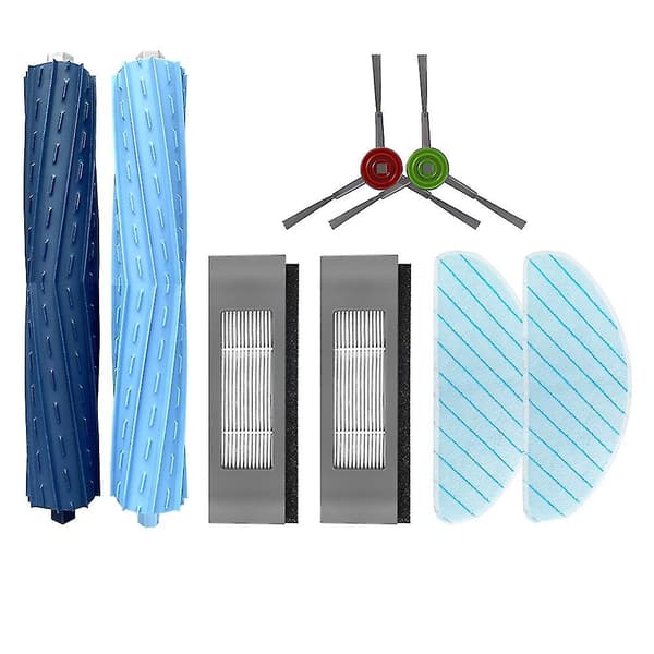 For -ecovacs Deebot T9 Hovedsidebørste Hepa Filter Moppeklut SXQ