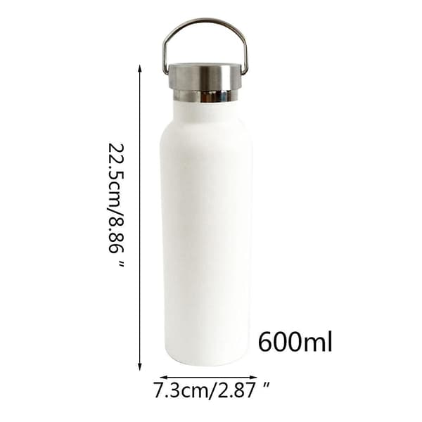 350ml/500ml/600ml/750ml/1000ml Rustfri Stål Isoleret Kop Varm Kold Resistent