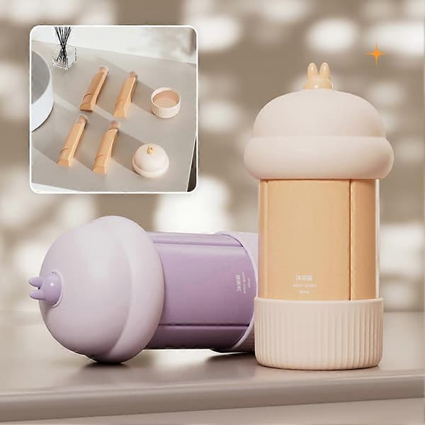 4-i-1 Resedispenser Resevänliga Toalettartiklar Behållare för Utomhusresor 2pcs