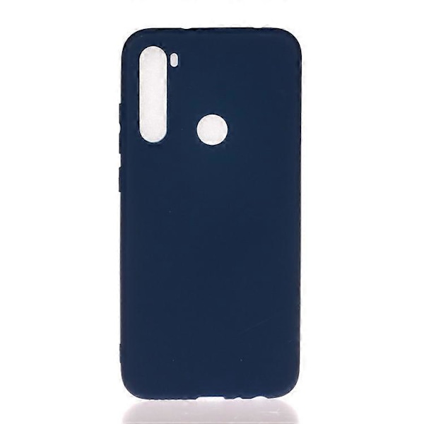 Mjukt Frostat TPU-skal Kompatibelt med Xiaomi Redmi Note 8 DarkBlue