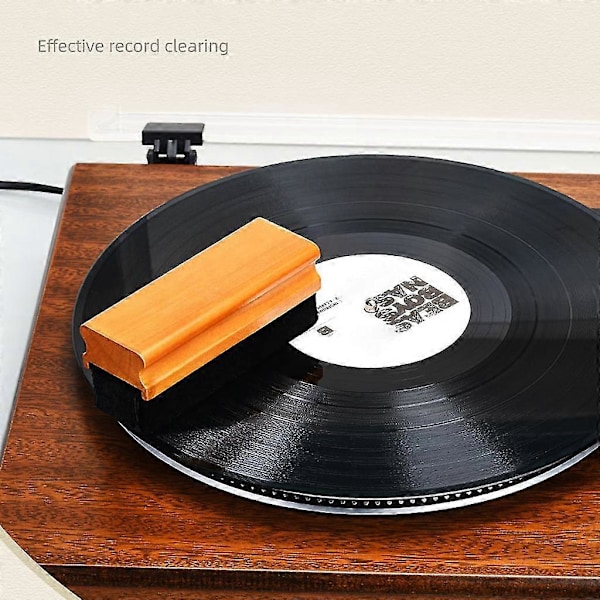 Rensebørste til vinylplader Støvbørste til plader Tilbehør