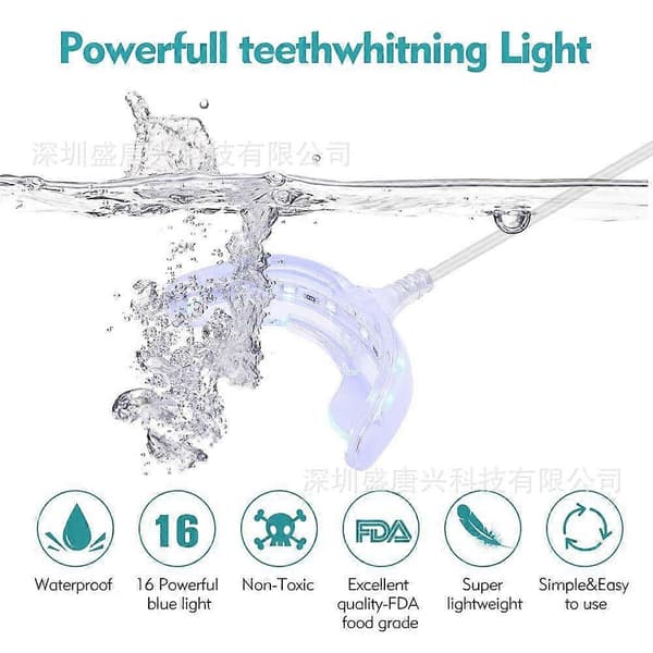 Mundsår Kur Lindring Gingivitis Terapi Led Blåt Lys Terapeutisk Apparat