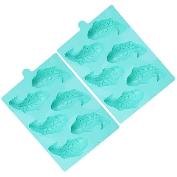 2 stk. Karpe Kageforme Silikone Karpe Kageform Cookie Kageforme Dessertforme