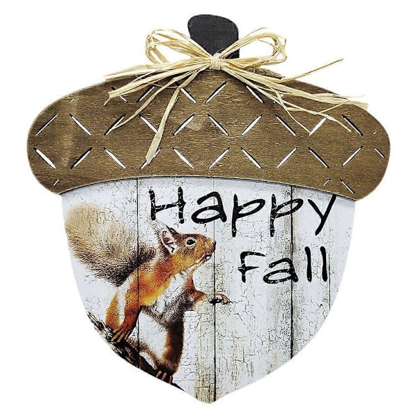 Vägghängande Dekor Glad Höstskylt Hem Hänge Thanksgiving Dag Hänge Glad Skördeskylt