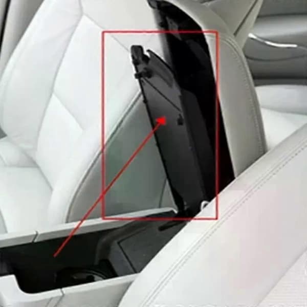 Bil Center Konsol Armlæn Dæk Base Armlæn Boks Tilbehør til Citroen C5 2011-2015