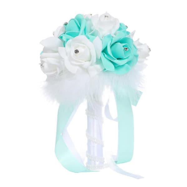 Romantisk brudetilbehør, Rhinestone Bouquet Forbedrende Bryllup