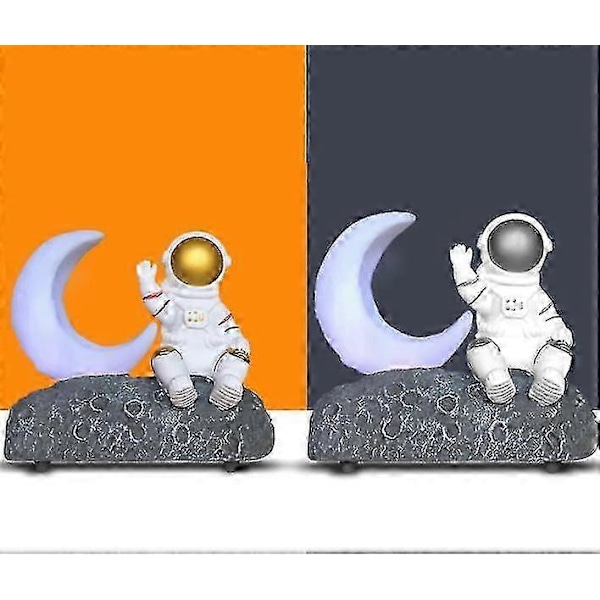 Astronaut Bluetooth Højttaler Gave (Sølv) SZRH