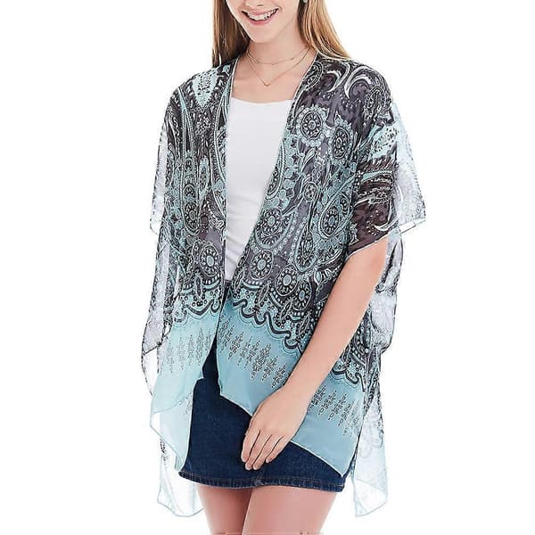 Sjal Wraps Absorberende Lett Chiffon 74x80cm 1 stk
