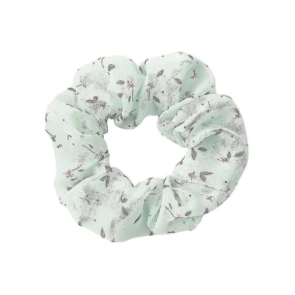 Mode Håraccessoarer Kvinnor Scrunchie Hästsvanshållare Blomma Scrunchies Paket