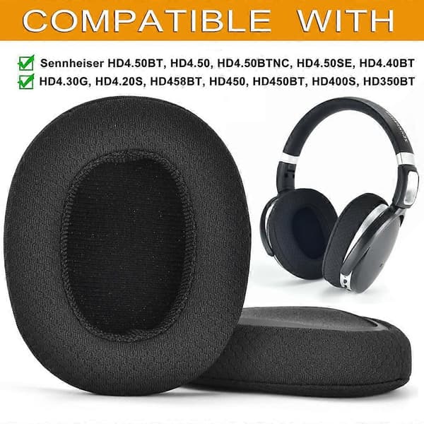 Bløde mesh-ørepuder til HD4.50BTNC headset ørepude memory svamp ørepude