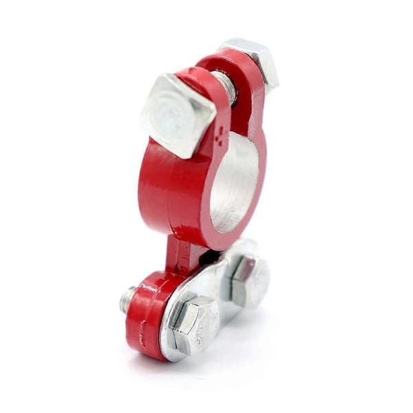 1 par positive negative bil batteri terminaler klemme stik clips