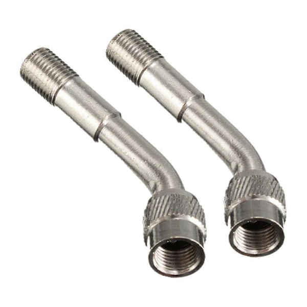 2 st Däckventilsförlängare Adapter Motorcykel Bil Däckventil Förlängare 135 Grader