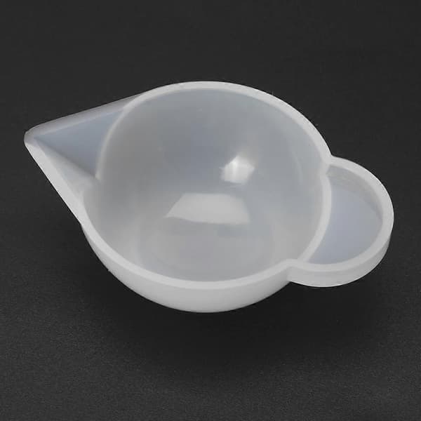 5x Silikonformkopp Kristall Epoxiform Dispenser för godisglassframställning