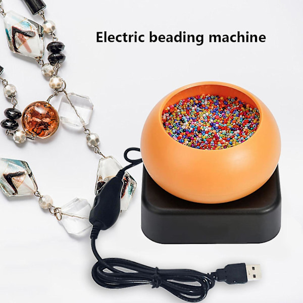 Automatisk Perlemaskine Perle Læsser Perle Spinner Elektrisk Perle DIY-fg