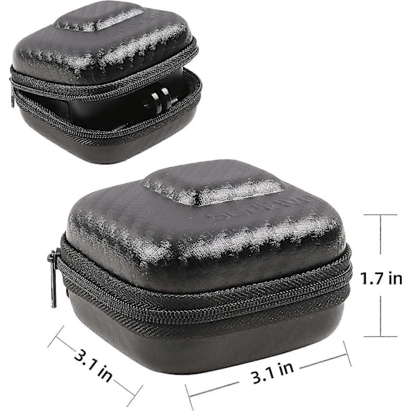 Mini Bärväska för GoPro Hero 9/8 Black, Hårt Fodral Reseportfölj Kompatibel med GoPro Hero 9/8/7/6/5 Black