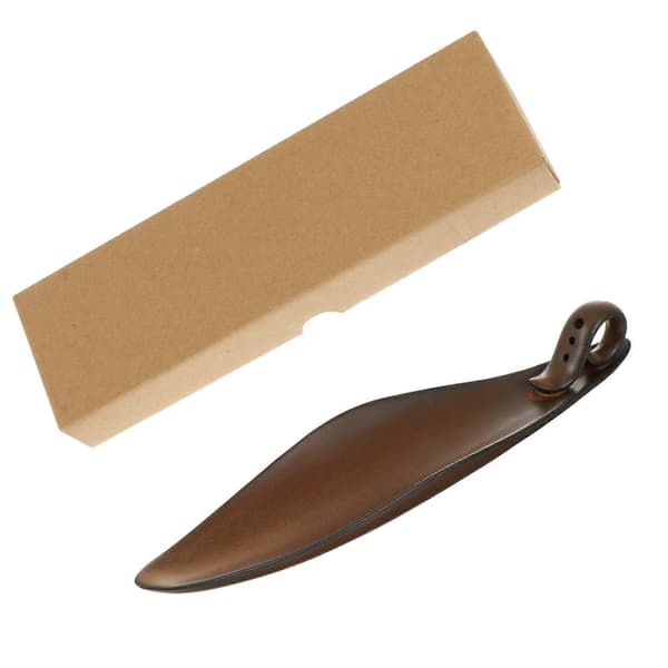 Keramisk Aromaterapi Brænder Røgelsespindeholder Traditionel Stil Meditationsrum 23x4.9cm 1 stk