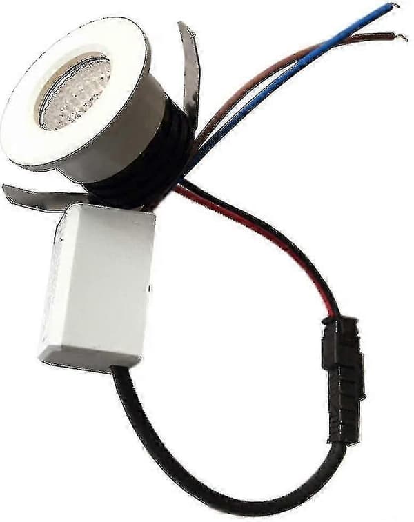 Sæt af 4 Mini LED Indbyggede til Gipsvæg Belysning 3 W Varmt Hvid Spots