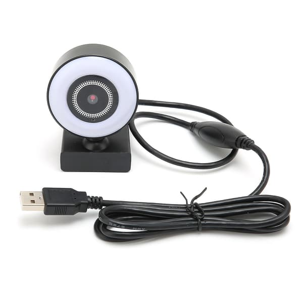 Webcam 1080P HD 30FPS USB2.0 Computer Kamera Indbygget Mikrofon til Videokonferencer Web Live Broadcasts