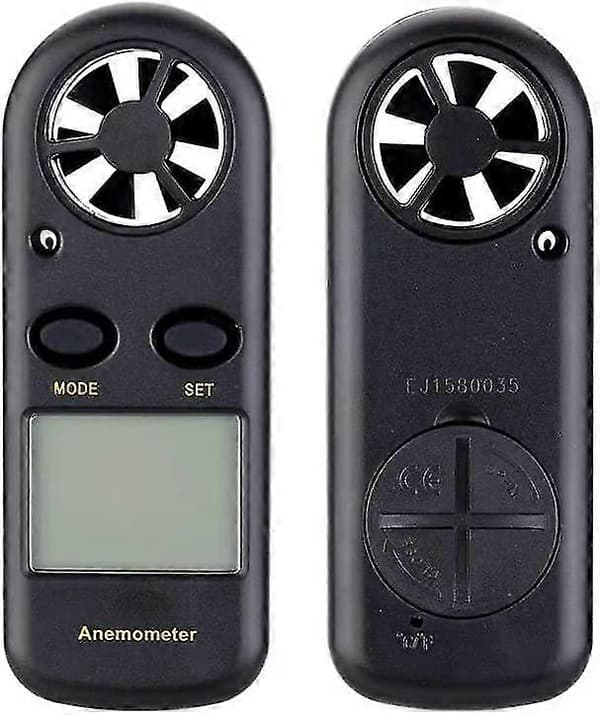 Digital Anemometer Handhållen Anemometer Vindmätare