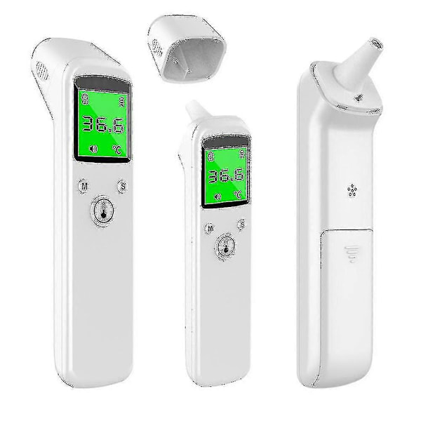 2024 Ny 2 i 1 Pannetermometer Øretermometer - Digital Infrarød Termometer